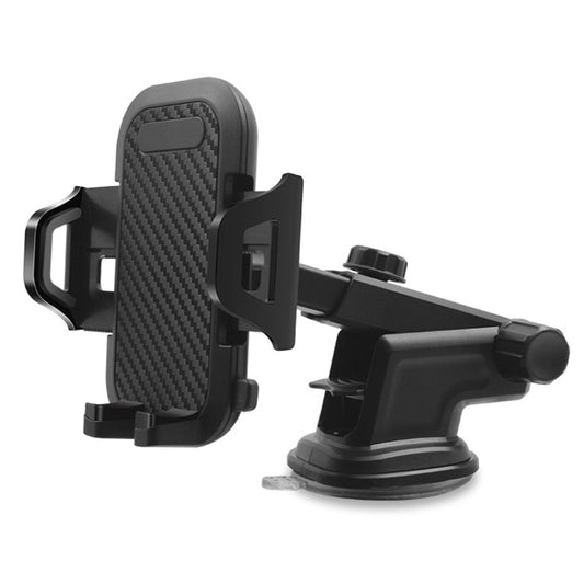 Multi-function Vehicle Navigation Frame Suction Cup Car Mount Phone Holder, Suction Cup Mount Phone Holder (Black)