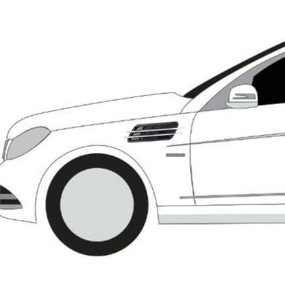 2 PCS Car-Styling Random Decorative Sticker, 6 in 1