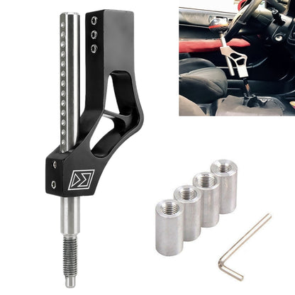 Car Modification Heightening Gear Shifter Extension Rod Adjustable Height Adjuster Lever Shift Lever with Adapters for Honda