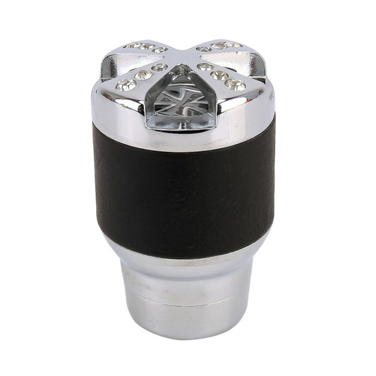 Universal Car Diamond Gear Shift Knob Modified Car Gear Shift Knob Auto Transmission Shift Lever Knob Gear Knobs, Shift Lever Knob Gear Knobs(Silver)