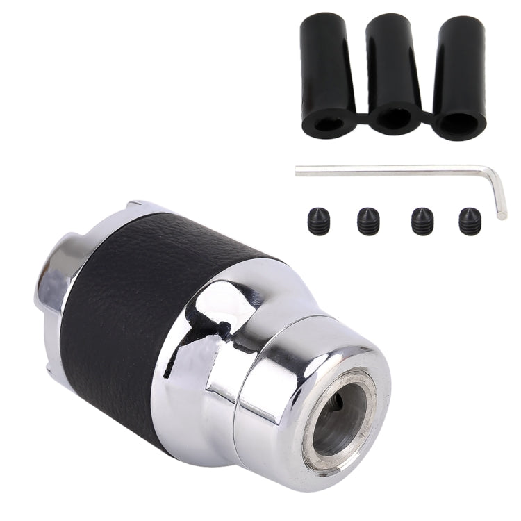 Universal Car Diamond Gear Shift Knob Modified Car Gear Shift Knob Auto Transmission Shift Lever Knob Gear Knobs, Shift Lever Knob Gear Knobs(Silver)