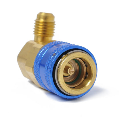 Car Air Conditioning Fluorine 90 Degree Quick Joints, 90 Degree
