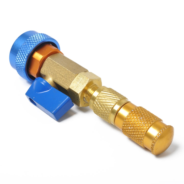 2 PCS Outil de réparation et d'installation de démonte-obus de vanne de climatisation de voiture R134A, 2 PCS Outil de réparation R134A