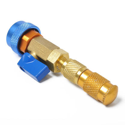 2 PCS Outil de réparation et d'installation de démonte-obus de vanne de climatisation de voiture R134A, 2 PCS Outil de réparation R134A