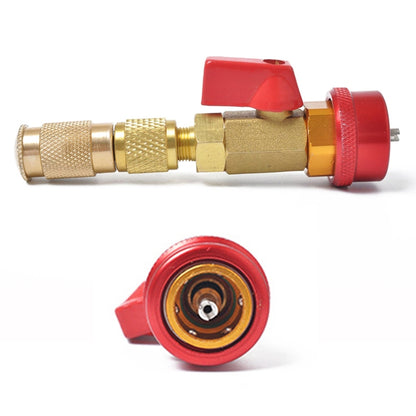 2 PCS Outil de réparation et d'installation de démonte-obus de vanne de climatisation de voiture R134A, 2 PCS Outil de réparation R134A