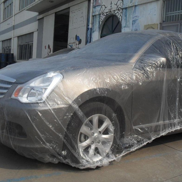 Outdoor Universal Waterproof Anti-Dust Sunproof SUV Disposal PE Car Cover, Fits Cars up to 7.5m(293 inch) in Length, Up to 7.5m