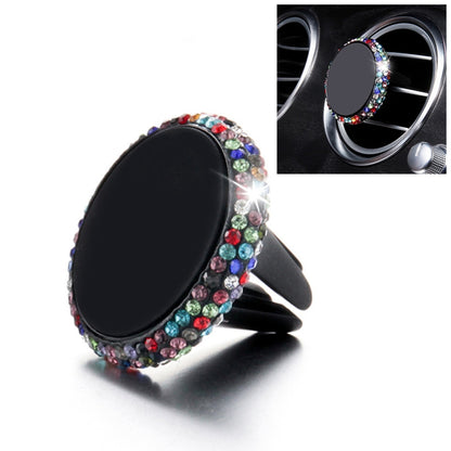 Car Diamond Magnetic Air Outlet Mobile Phone Holder, Air Outlet Holder(White), Air Outlet Holder (Colourful White), Air Outlet e Holder(Colour), Air Outlet Holder(Pink)
