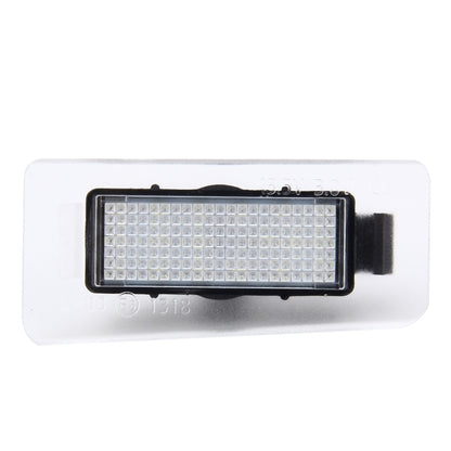 2 PCS LED License Plate Light with 18  SMD-3528 Lamps for Hyundai,2W 120LM,6000K, DC12V(White Light), For Hyundai