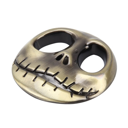 Skull Bone Shape Auto Sticker 3D Metal Fashion Car Stickers, Skull Bone Yellow, Skull Bone2
