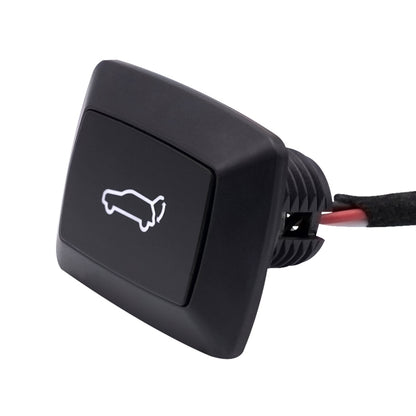 Universal Car Electric LED Light Tailgate Trunk Release Switch Rear Trunk Door Switch, Universal