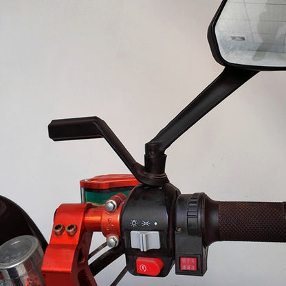 Support de rétroviseur de moto en alliage d'aluminium