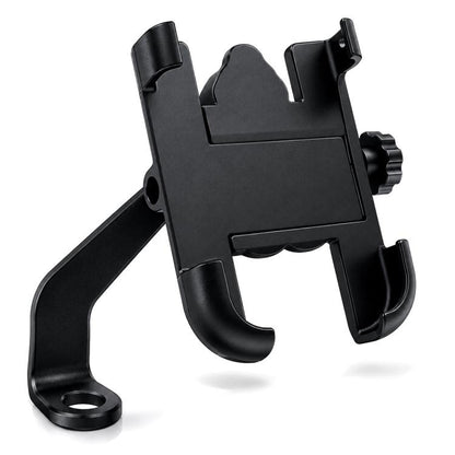 Motorcycle Rear View Mirror Aluminum Alloy Phone Bracket, Suitable for 60-100mm Device, Rear View Mirror for 60-100mm