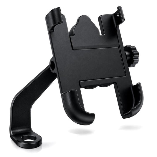 Support de téléphone en alliage d'aluminium pour rétroviseur de moto, compatible avec les appareils de 60 à 100 mm, rétroviseur pour 60 à 100 mm