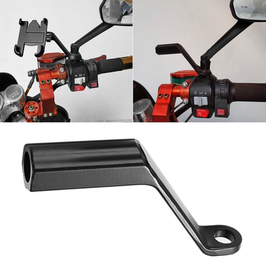 Support de rétroviseur de moto en alliage d'aluminium, livraison de couleur aléatoire, support de rétroviseur en alliage d'aluminium,