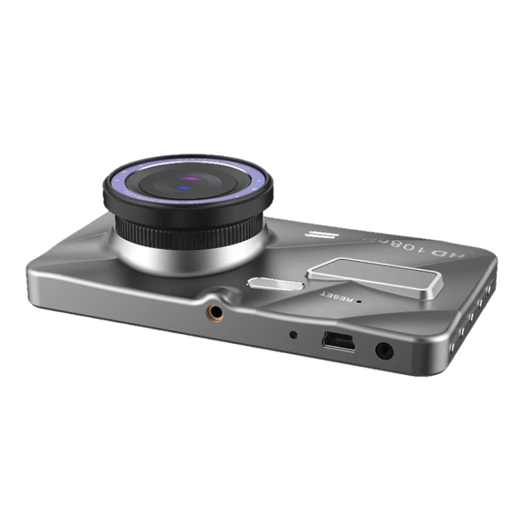 X96 4 inch 2.5D Full HD 1080P Multi-functional Smart Car Dual Lens Video Record Camera Support TF Card / Motion Detection, X96