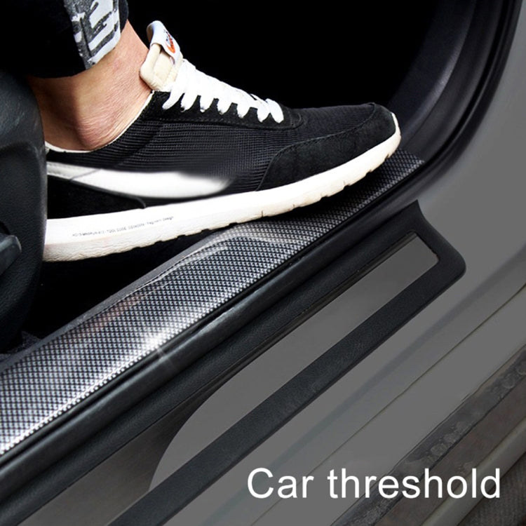 Universal Car Door Threshold Decoration Strip Decorative Sticker, Size : 5CM x 3M, Size : 5CM x 3M(Red), Size : 5CM x 3M(White), Size : 5CM x 3M(Black), Size : 5CM x 3M(Blue)