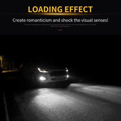 2 PCS H7 DC9-16V / 8.2W / 6000K / 655LM Car Auto Fog Light 66LEDs SMD-2016 Lamps, H7
