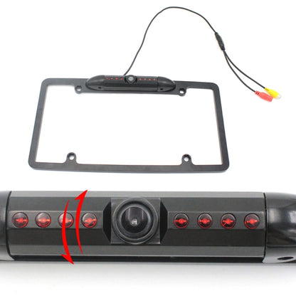 PZ422 America Car License Plate Frame 120 Degree Rear View Camera, PZ422