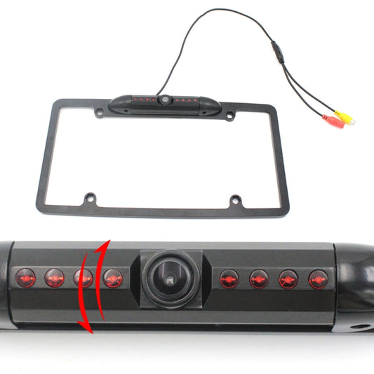 PZ422 America Car License Plate Frame 120 Degree Rear View Camera, PZ422