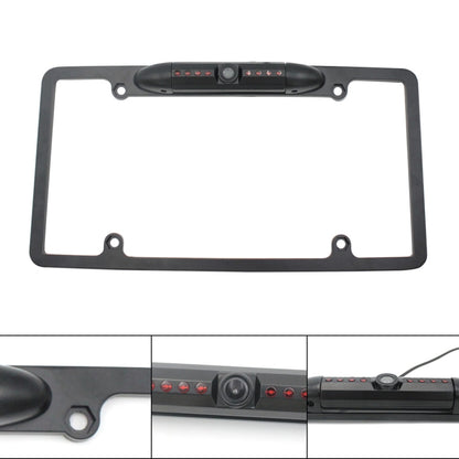 PZ422 America Car License Plate Frame 120 Degree Rear View Camera, PZ422