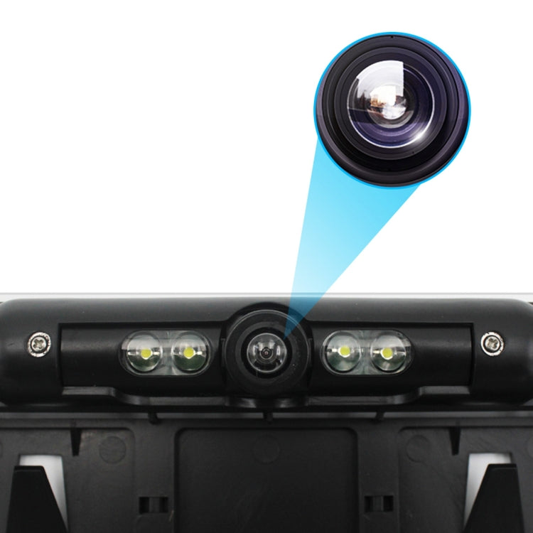 PZ-424 Europe Car License Plate Frame 170 Degree Rear View Camera, PZ-424