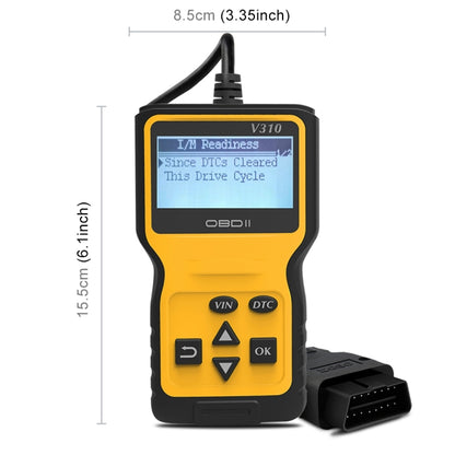 V310 Car Handheld V1.1 OBD2 Fault Detector OBD2 Diagnostic Tool, V310