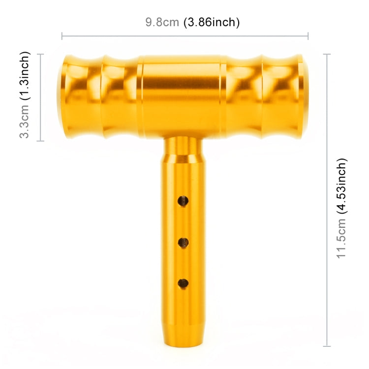 Universal Car Thread T-shaped Gear Head Gear Shift Knob