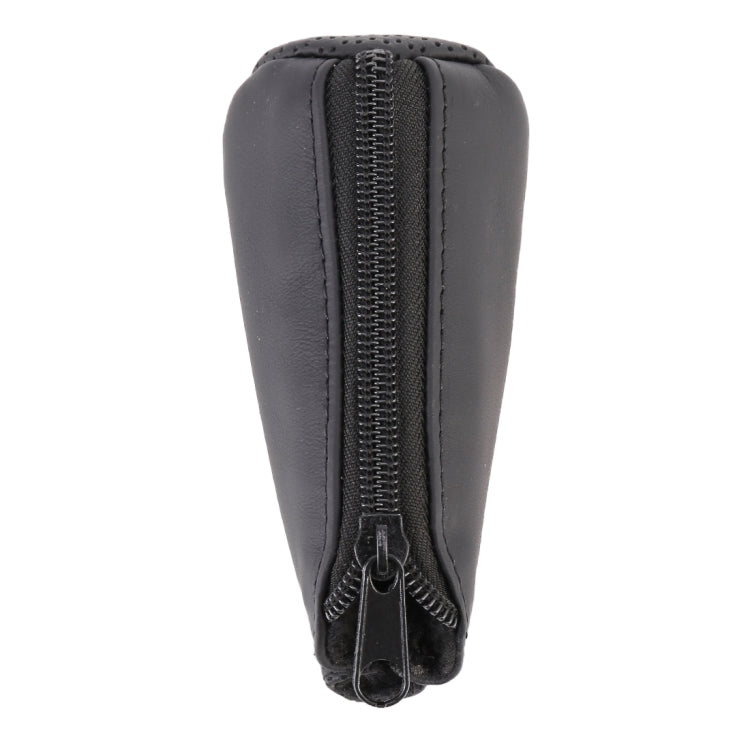 Couverture Universelle Antidérapante Respirante en Cuir Véritable pour Pommeau de Levier de Vitesse de Voiture