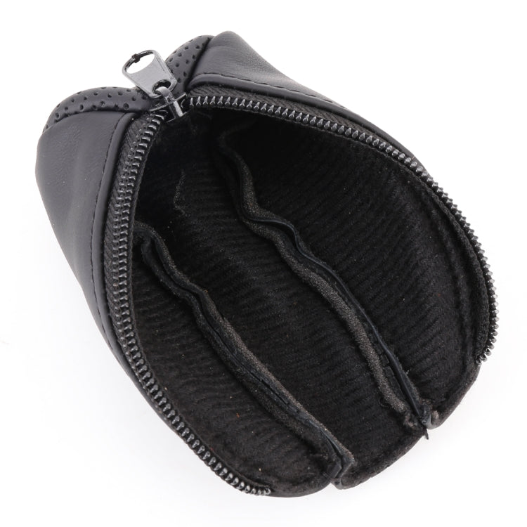 Couverture Universelle Antidérapante Respirante en Cuir Véritable pour Pommeau de Levier de Vitesse de Voiture