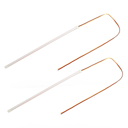2 PCS 60cm DC12V 5W Ultra-thin Car Auto Double Colors Turn Lights / Running Lights (Turn Lights: Yellow Light; Running Lights: White Light), 60cm DC12V 5W