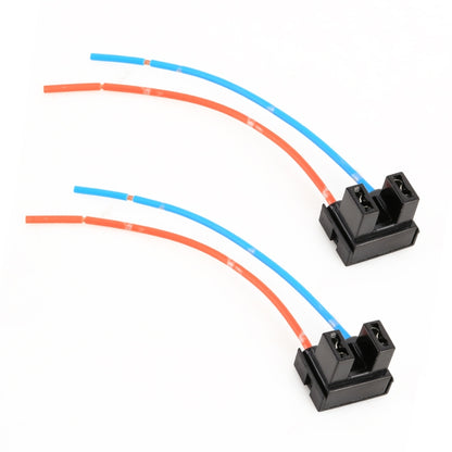 2 PCS Car H7 Elbow Bulb Holder Base Female Socket with Wire, H7