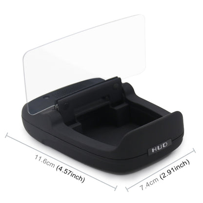 V13 4.5 inch Universal Car OBD HUD Vehicle-mounted Head Up Display, V13