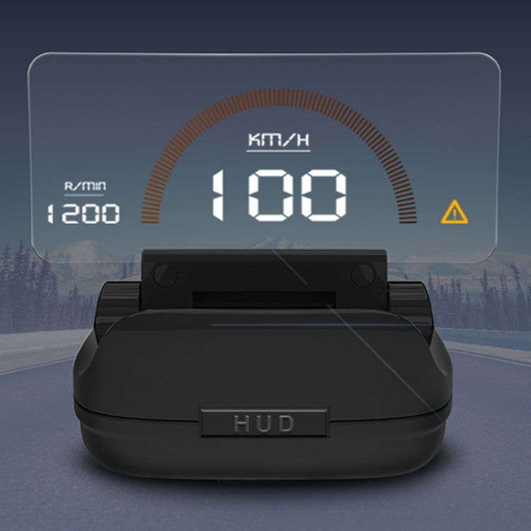 V13 4.5 inch Universal Car OBD HUD Vehicle-mounted Head Up Display, V13