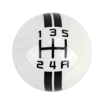 Universal Vehicle Ball Shape Modified Resin Shifter Manual 5-Speed Gear Shift Knob