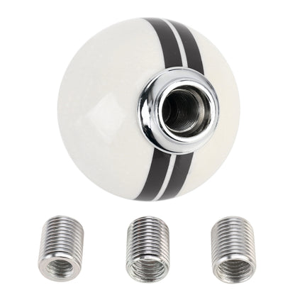 Universal Vehicle Ball Shape Modified Resin Shifter Manual 6-Speed Left-R Gear Shift Knob