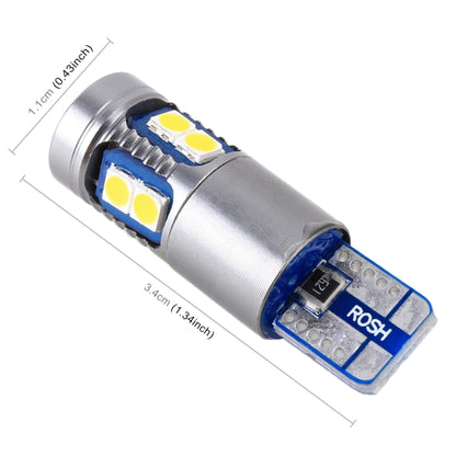 2 PCS T10 / W5W / 168 / 194 DC12V 2.2W 6000K 180LM 9LEDs SMD-3030 Car Clearance Light, with Decoder, 2 PCS  DC12V 2.2W 6000K