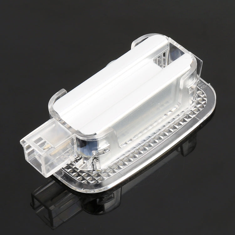 2 PCS LED Car DC 12V 1.5W 6000K 100LM Door Lights Lamps 18LEDs SMD-3528 Lamps for Mercedes Benz, For Mercedes Benz