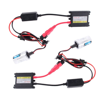 2PCS 35W HB3/9005 2800 LM Slim HID Xenon Light with 2 Alloy HID Ballast, High Intensity Discharge Lamp, Color Temperature: 4300K, 9005