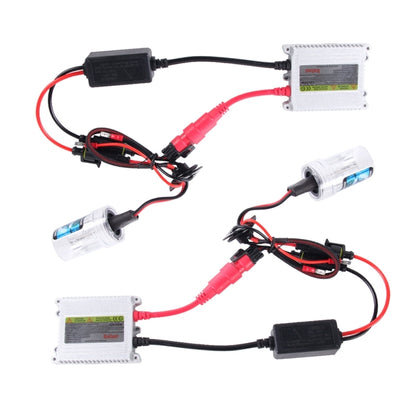 2PCS 35W HB4/9006 2800 LM Slim HID Xenon Light with 2 Alloy HID Ballast, High Intensity Discharge Lamp, Color Temperature: 4300K, 9006