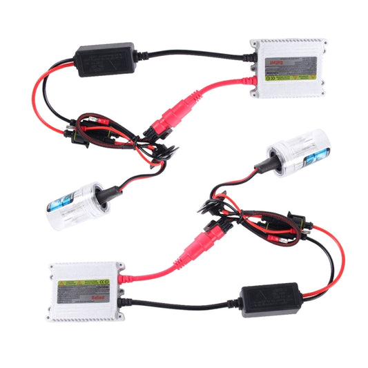 2PCS 35W HB4/9006 2800 LM Slim HID Xenon Light with 2 Alloy HID Ballast, High Intensity Discharge Lamp, Color Temperature: 8000K, 9006