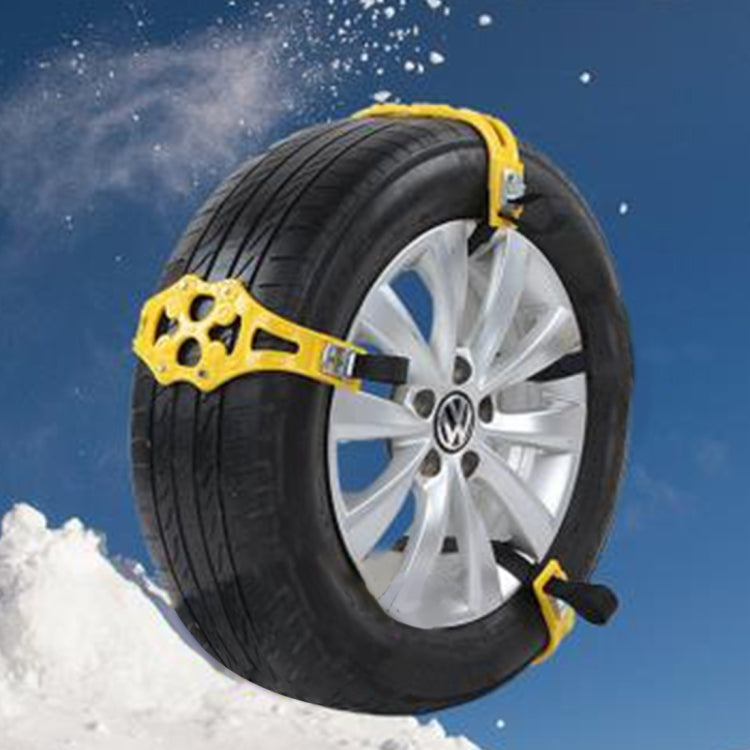 6PCS Car Snow Tire Anti-skid Chains For Family Car, Anti-skid Chains 3