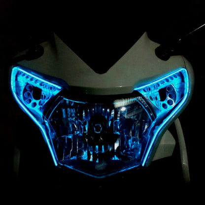 1M Kaltlicht Flexibler LED-Streifen zur Autodekoration, 1M, Auto Kaltlicht Flexibel