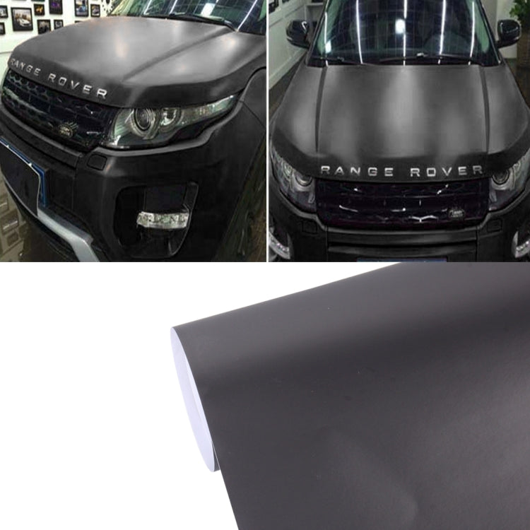 Film de Vinyle Mat Métallisé Bleu Glacé 1,52m x 0,5m pour Voiture, Moto, Revêtement Adhésif sans Bulles d'Air, 1,5m * 0,5m