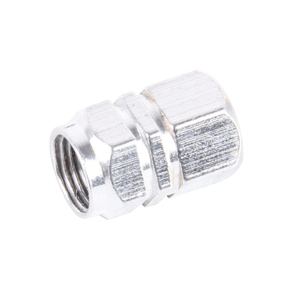 4PCS SA Metal Plated Hexagon Shape Universal Tire Valve Stem Cap, Hexagon Shape
