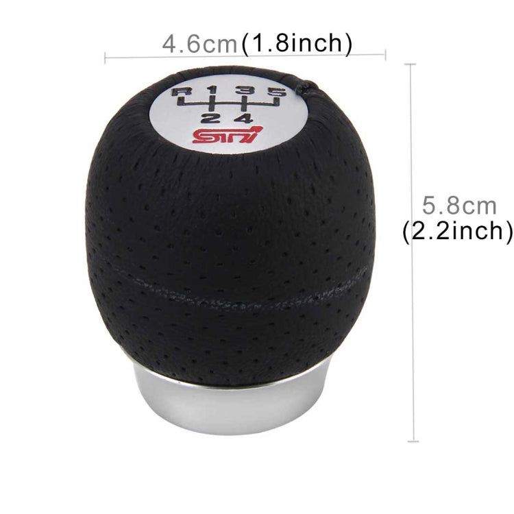Universal 5 Speed Aluminum Manual Car Gear Shift Knob Shifter Lever Cover, Shifter Lever Cover