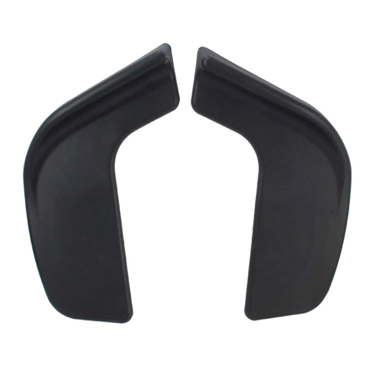 2 PCS Universal Fit Car Front Bumper Spoiler Lip Splitter Diffuser SUV ABS Front Shovel, Length: 57cm, Length: 57cm