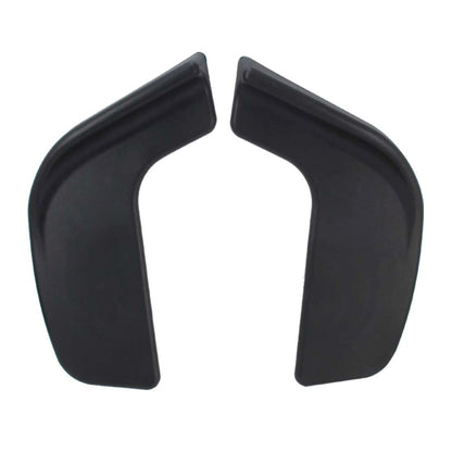 2 PCS Universal Fit Car Front Bumper Spoiler Lip Splitter Diffuser SUV ABS Front Shovel, Length: 57cm, Length: 57cm
