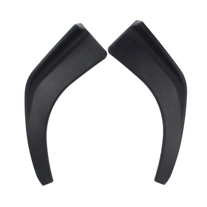 2 PCS Universal Fit Car Front Bumper Spoiler Lip Splitter Diffuser SUV ABS Front Shovel, Length: 74cm, Length: 74cm