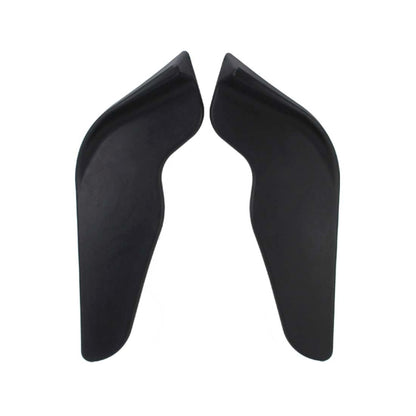 2 PCS Universal Fit Car Front Bumper Spoiler Lip Splitter Diffuser SUV ABS Front Shovel, Length: 68cm, Length: 68cm