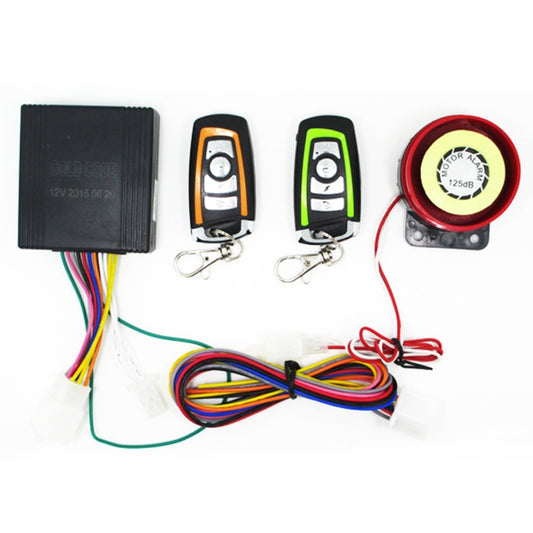 Système d'alarme de sécurité étanche pour moto avec deux télécommandes, système d'alarme de sécurité